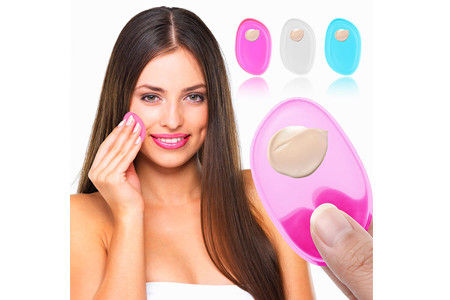 Applicateur Éponge de Maquillage en Silicone