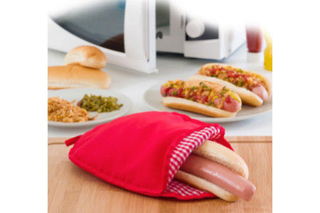 Sac de Cuisson Hot Dogs pour Micro Ondes
