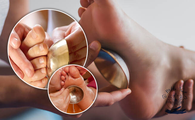 Massage des pieds au bol kansu - 1h