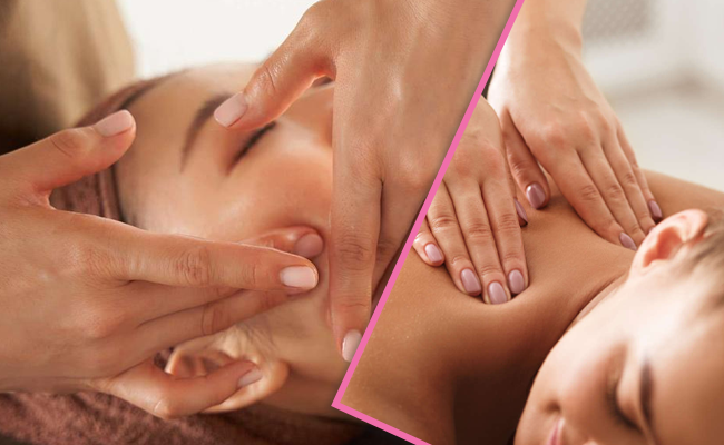 Massage visage, dos et  rééquilibrage des chakra (1h)