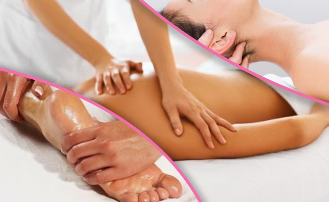 Massage relaxant (dos, cervicales, cuir-chevelu, bras, mains, jambes et pieds) 1h