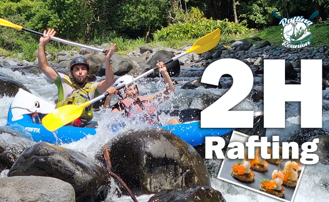 2H de rafting pour de nouvelles sensations fortes