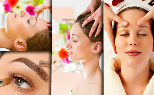 Massage tête, visage + épilation de sourcils offerte - 1h