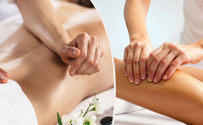 Massage du dos et des jambes (30mn)