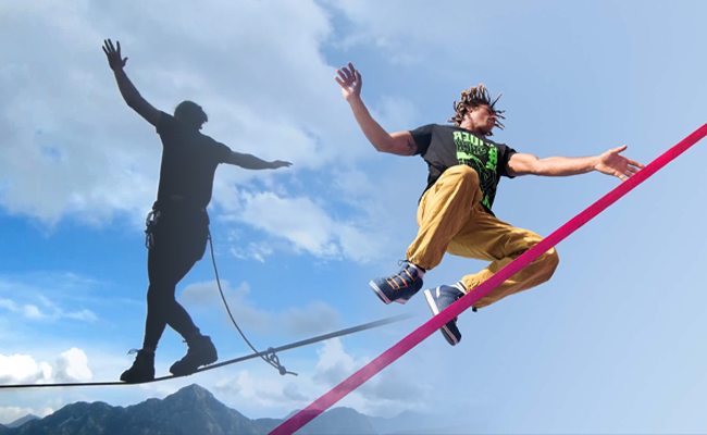 Cours de slackline - 1h15