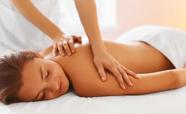 Massage du dos ou jambes légères (1h )